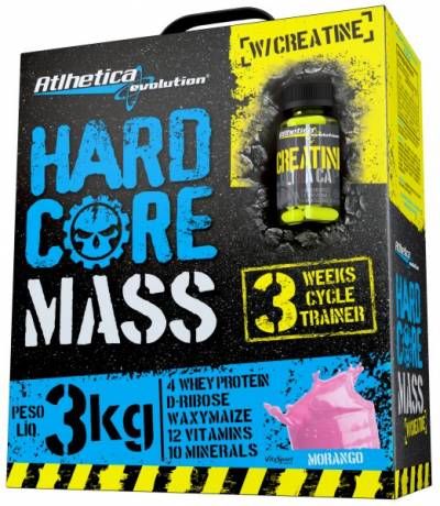 Hardcore Mass W/ Creatine Morango