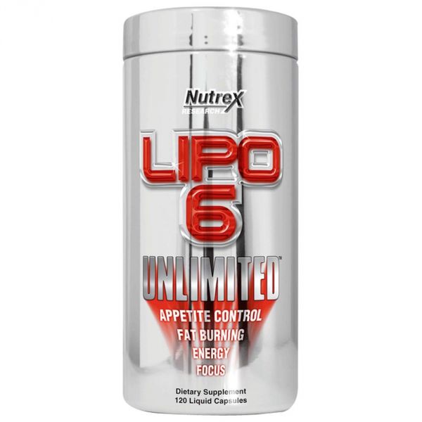 Lançamento Nutrex: Lipo 6 Unlimited - 120 caps.